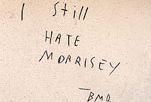 Morrissey hate tag via goggla